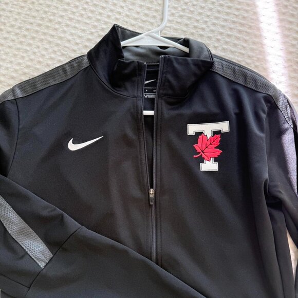 Nike Black Zip Up Workout Jacket - Picture 3 of 8